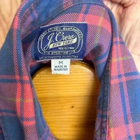 * J.Crew Sportsmen’s Outfitter Plaid Button Down Men’s Size M - Picture 4 of 5